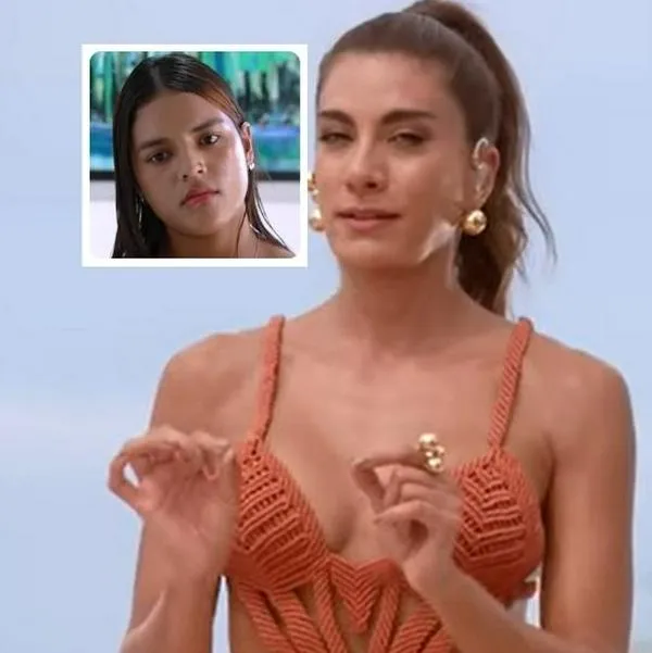 Fotos de Andrea Serna y Katiuska, en nota de que Andrea Serna habló de expulsión de Katiuska en Desafío por traición tras Caracol