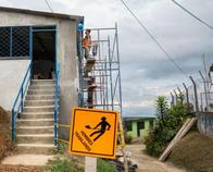 Fotos: a esta vereda de Manizales le están renovando su sede comunal, ¿de cuánto será la obra?