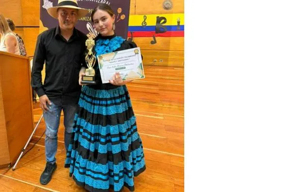El canto es su mayor pasión: conozca a ganadora de festival de música colombiana que se realizó en Manizales