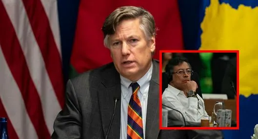 Christopher Landau mantiene tensión con Petro luego de polémica foto