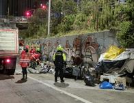 Operativos en Teusaquillo recuperan 4.000 m² de espacio público en la calle 26 