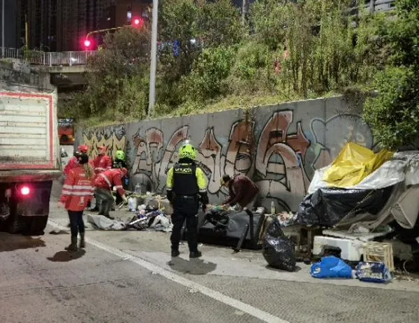 Operativos en Teusaquillo recuperan 4.000 m² de espacio público en la calle 26 