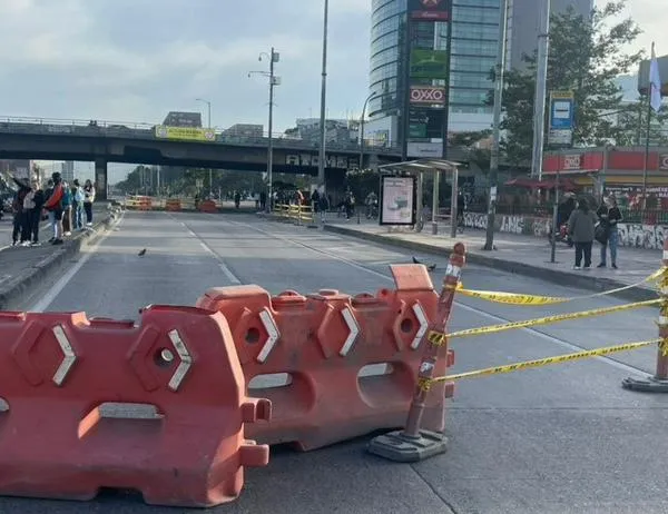 Por verificación a un puente vehicular se presenta congestión en la NQS: movilidad hoy martes 11 de noviembre 