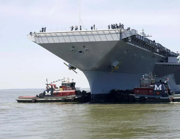 Portaaviones Gerald R. Ford se incorporó al operativo de Trump contra el tráfico de drogas en América Latina (Pentágono)