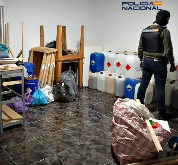 Traficaban cocaína mezclada con pulpa de fruta: salieron de Colombia y cayeron en España