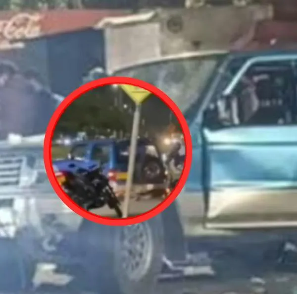 Primera foto de Mauricio Cendales, conductor que murió linchado por atropellar a motociclistas en Bogotá. Tenía una condena en su contra. 