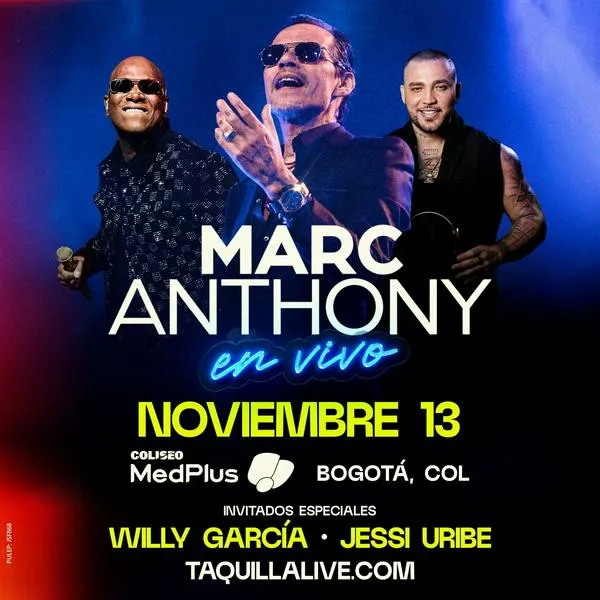 Marc Anthony vuelve a Bogotá: una noche de salsa, historia y emoción
