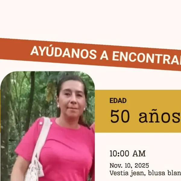 La última vez que la vieron fue por el sector del Tunal y su familia está pidiendo información para dar con el paradero de esta mujer. 