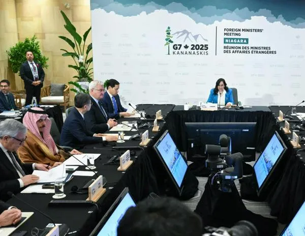 Ministros del G7 se unen sobre Ucrania y Sudán, evitan disputas militares y comerciales con EE. UU.