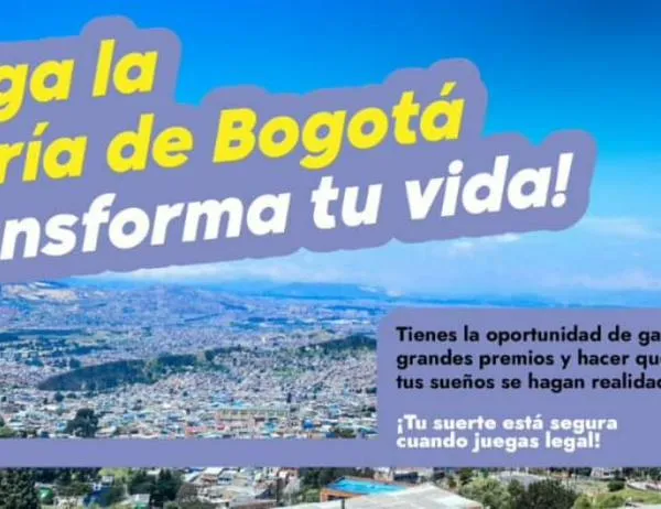 Hoy jueves 13 de noviembre juega Lotería de Bogotá ¡Premio de $ 14 mil millones! 