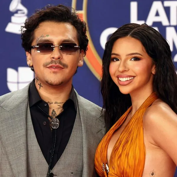 Nodal le ganó Latin Grammy a su suegro Pepe Aguilar y Ángela Aguilar feliz