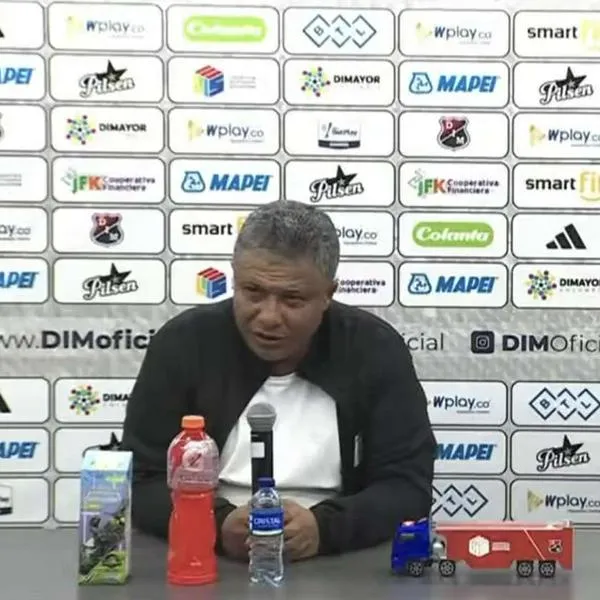 Foto Álex Escobar, en reacción de América en vivo por rivales en cuadrangular de Liga Betplay