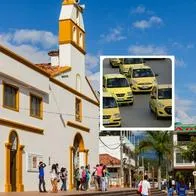 Foto de Anapoima y de taxis, en nota de cuánto vale un taxi de Bogotá a Anapoima, cómo llegar y qué planes hay por hacer