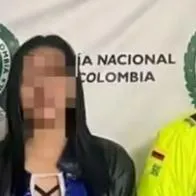 Mujer disfrazada de azul, habría quedado en evidencia por caso de Jaime MorenoMoreno