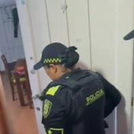 Policía rescató a un menor de edad luego de pedir ayuda desde una ventana en Bogotá 