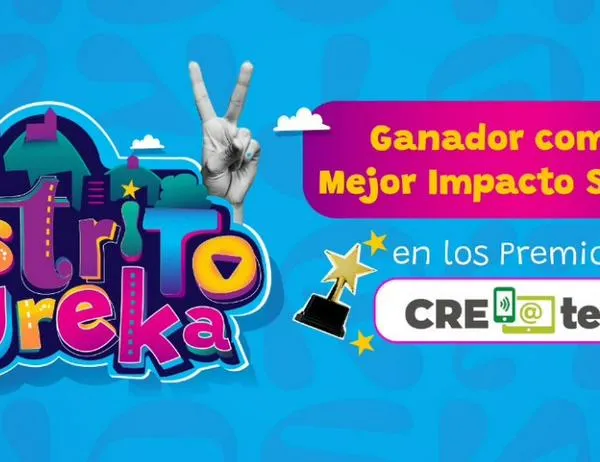 Distrito Eureka, serie del canal infantil y juvenil, se lleva el Premio CRE@TEI ¡Te contamos! 