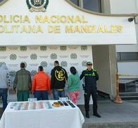 Las penas para Los Paradise de Manizales y Villamaría, banda de microtráfico que aceptó cargos