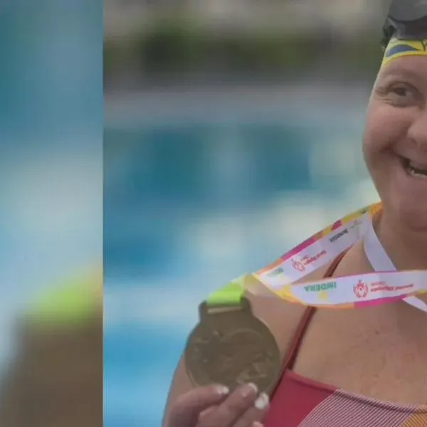 La historia de la ‘mujer de hierro’: nadadora, embajadora de inclusión y trabajadora ejemplar