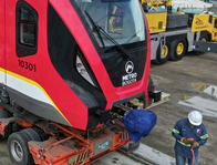 Llega a Bogotá el tercer tren del Metro: así avanza la flota que operará en 2028