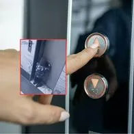 Bebé cayó al hueco de un ascensor