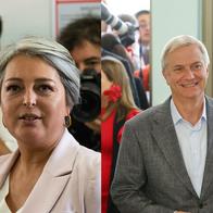 Jeannette Jara y José Antonio Kast