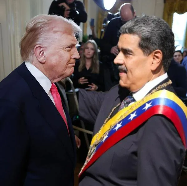 Donald Trump y Nicolás Maduro