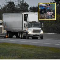 Una tractomula se quedó sin frenos en Buenaventura y el conductor se salvó 