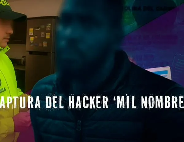 Así fue la detención en Bogotá del hacker de los 'mil nombres' 