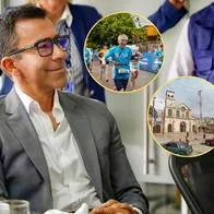 Gobernador de Cundinamarca, Jorge Emilio Rey (X: @JorgeEmilioRey) / Media Maratón de Cundinamarca en Girardot (@JorgeEmilioRey) / Sibaté (Google Maps) / Composición Pulzo