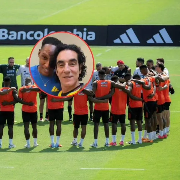 Miguel Varoni estuvo en partido de Selección Colombia e hizo pedido a Yerry Mina