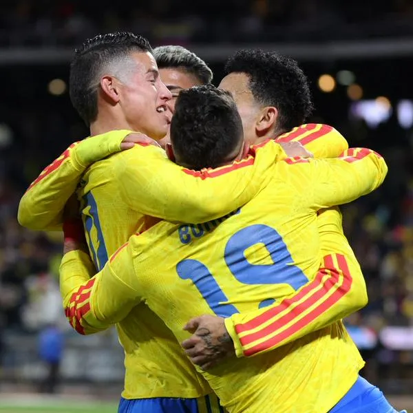 Así quedó Colombia vs Australia hoy: goles de James Rodríguez y Luis Díaz