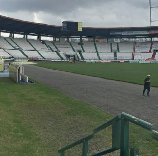 Manizales: cayó estrecutura en el estadio Palogrande y no se registraron heridos