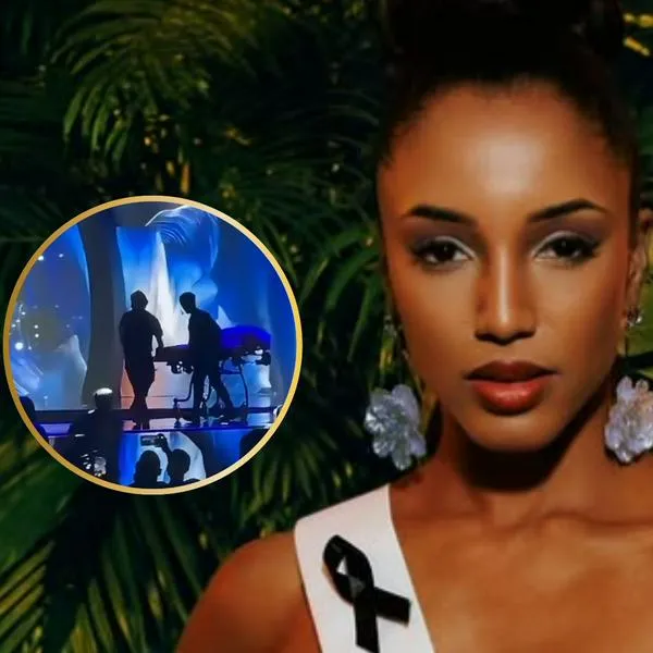 Video: así fue la caída de Miss Jamaica en Miss Universo en el preliminar