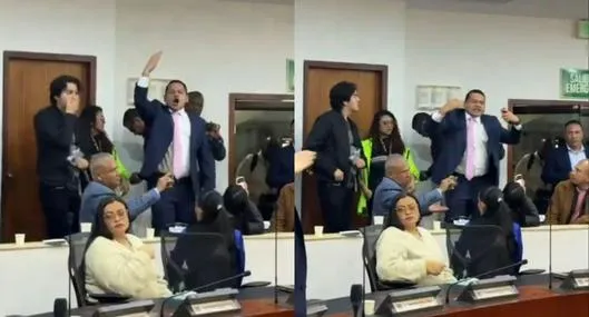 Pelea entre Alejandro Ocampo y Luz Pastrana en la Cámara de Representantes, por cifras de ejecución del Gobierno de Gustavo Petro.