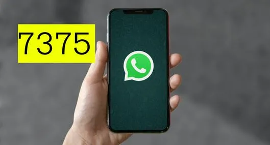 Qué significa el mensaje 7375 en WhatsApp y por qué se volvió viral: explicación