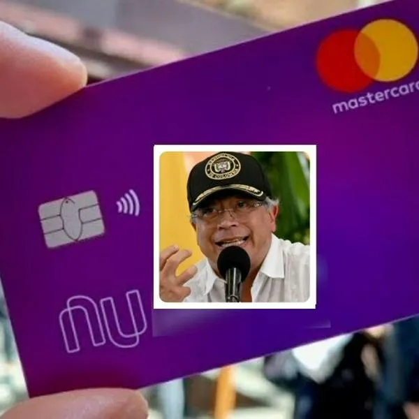Foto de Nubank y Gustavo Petro, en nota de Pibank, rival de Nubank, anunció decisión con tarjetas en Colombia y elecciones