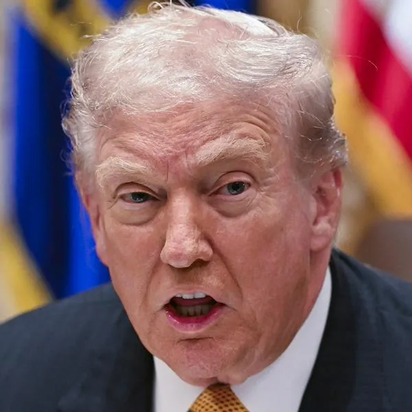 WASHINGTON, DC - NOVEMBER 7:U.S. President Donald Trump speaks during a bilateral lunch with Prime Minister of Hungary Viktor Orban in the Cabinet Room of the White House on November 7, 2025 in Washington, DC. Trump and Orban discussed the war in Ukraine, Hungary's purchase of Russian oil, and European relations. (Photo by Roberto Schmidt/Getty Images)