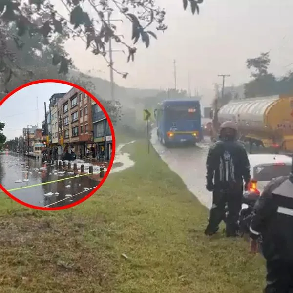 Granizada en Bogotá hoy viernes: caos en movilidad, Transmilenio y cierre vial