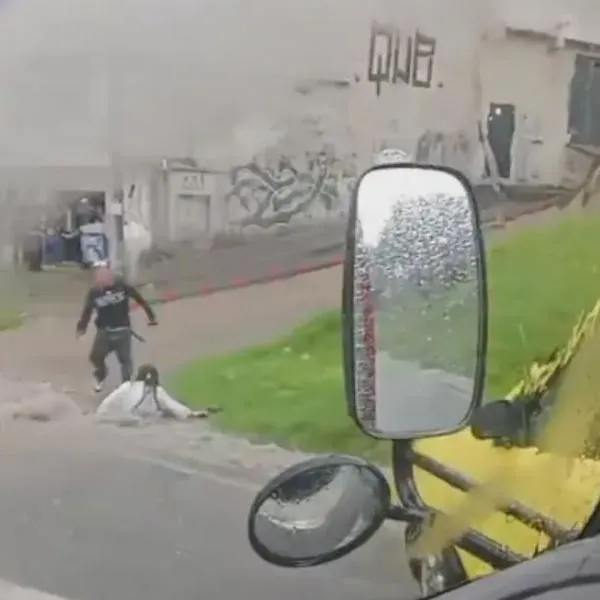 Imágenes de las emergencias provocadas por el aguacero en Bogotá