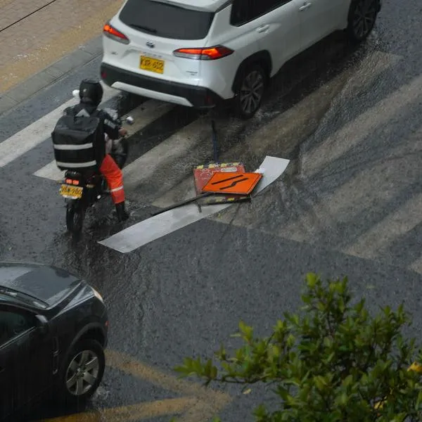 Así se vieron las lluvias durante el viernes 21 de noviembre, en Bogotá