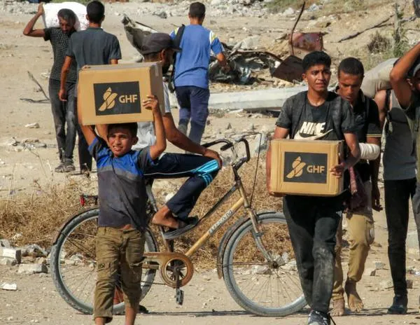 La Fundación Humanitaria de Gaza, auspiciada por Israel y EE. UU., acaba su actividad en el devastado enclave