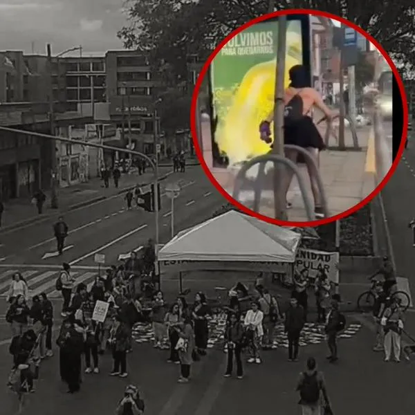 Daños y vandalismo por marchas en Bogotá: usuarios Transmilenio afectados