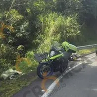 Siniestro vial le costó la vida a joven circasiano