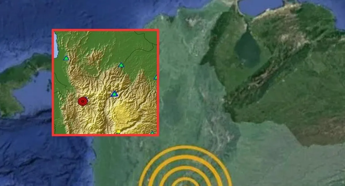 Temblor en Colombia con epicentro en Dabeiba Antioquia este 25112025