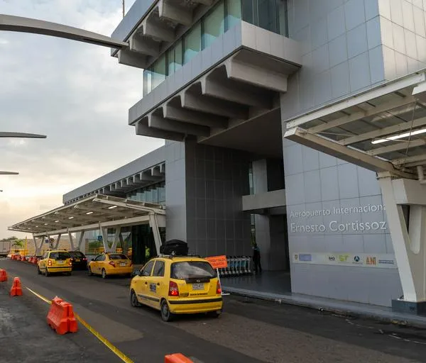 Aeropuerto Ernesto Cortissoz, de Barranquilla.