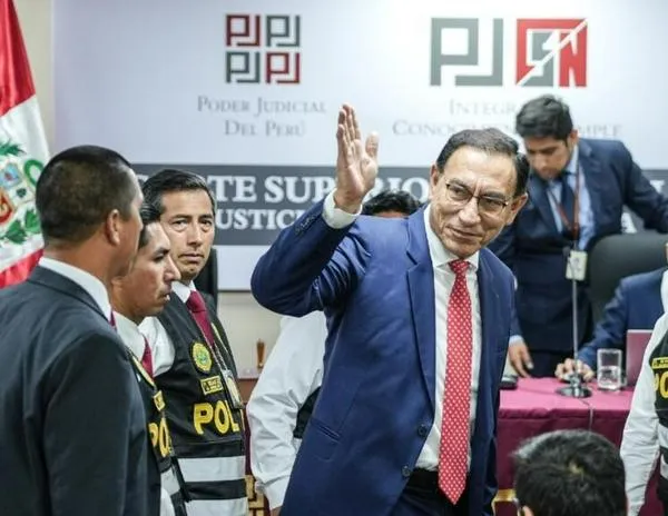 La justicia de Perú condena a 14 años de cárcel al expresidente Martín Vizcarra