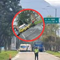 Grave accidente en Puente Aranda (Bogotá) entre 5 carros: trancón es de casi una hora. Hace menos de dos semanas hubo otro accidente ahí. 