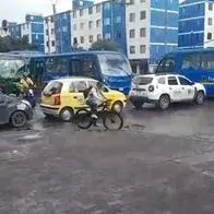 Caos en Kennedy (sur de Bogotá) por fallas en semáforos: hay trancones