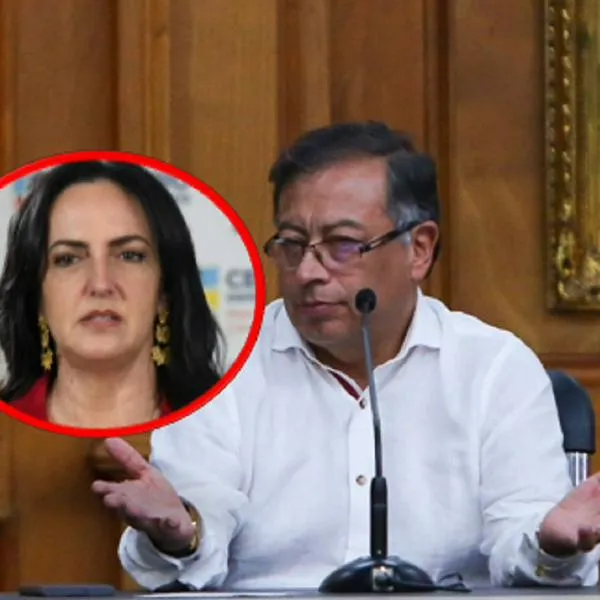 Gustavo Petro pulló a María Fernanda Cabal para leer inglés por aviones de EEUU