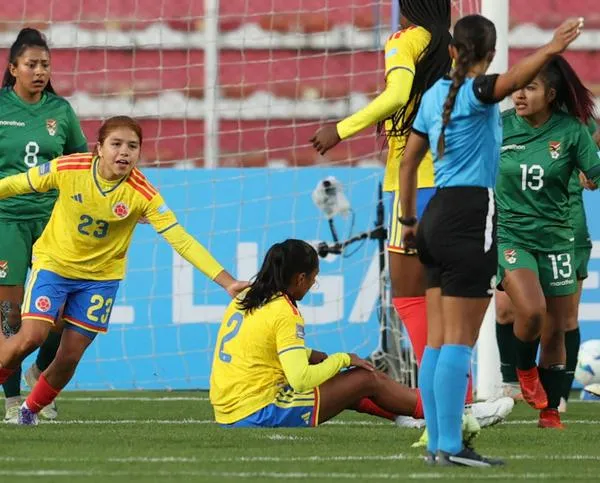 Colombia salva su invicto en la Liga de Naciones Femenina ante Bolivia que rozó su primer triunfo